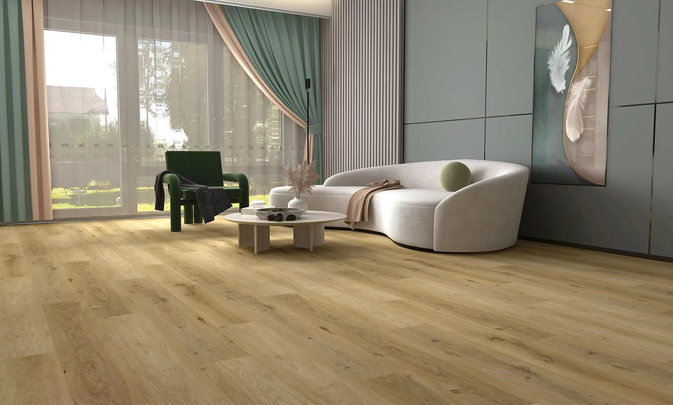 SAND 9mm 5G EIR SPC Vinyl Plank Flooring – 22 Mil Wear Layer with IXPE Pad