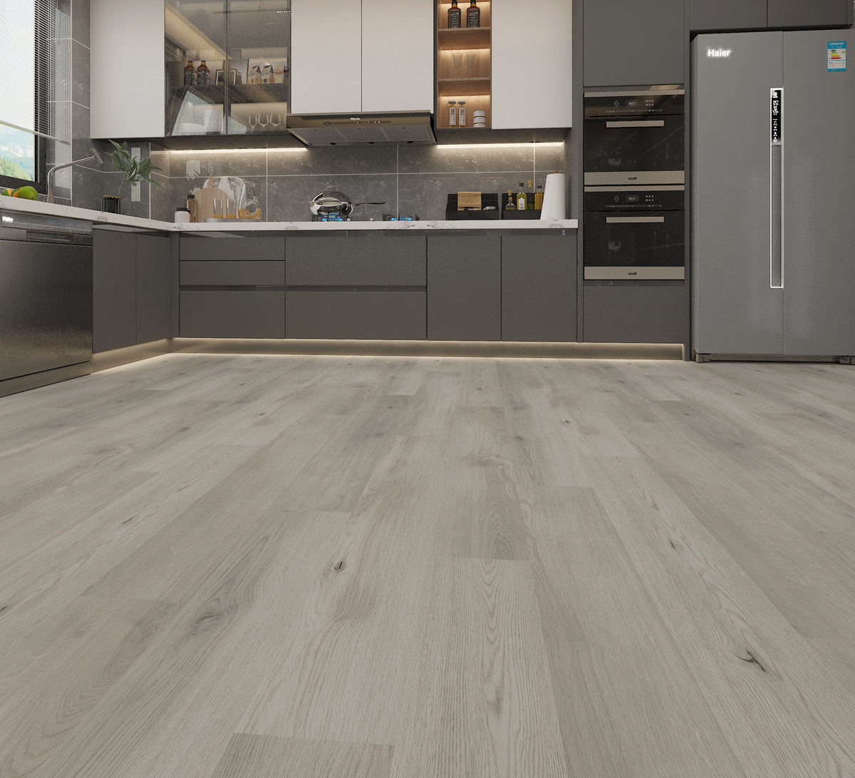 Whisper - 6.5MM Waterproof SPC 20 Mil Layer IXPE Pad