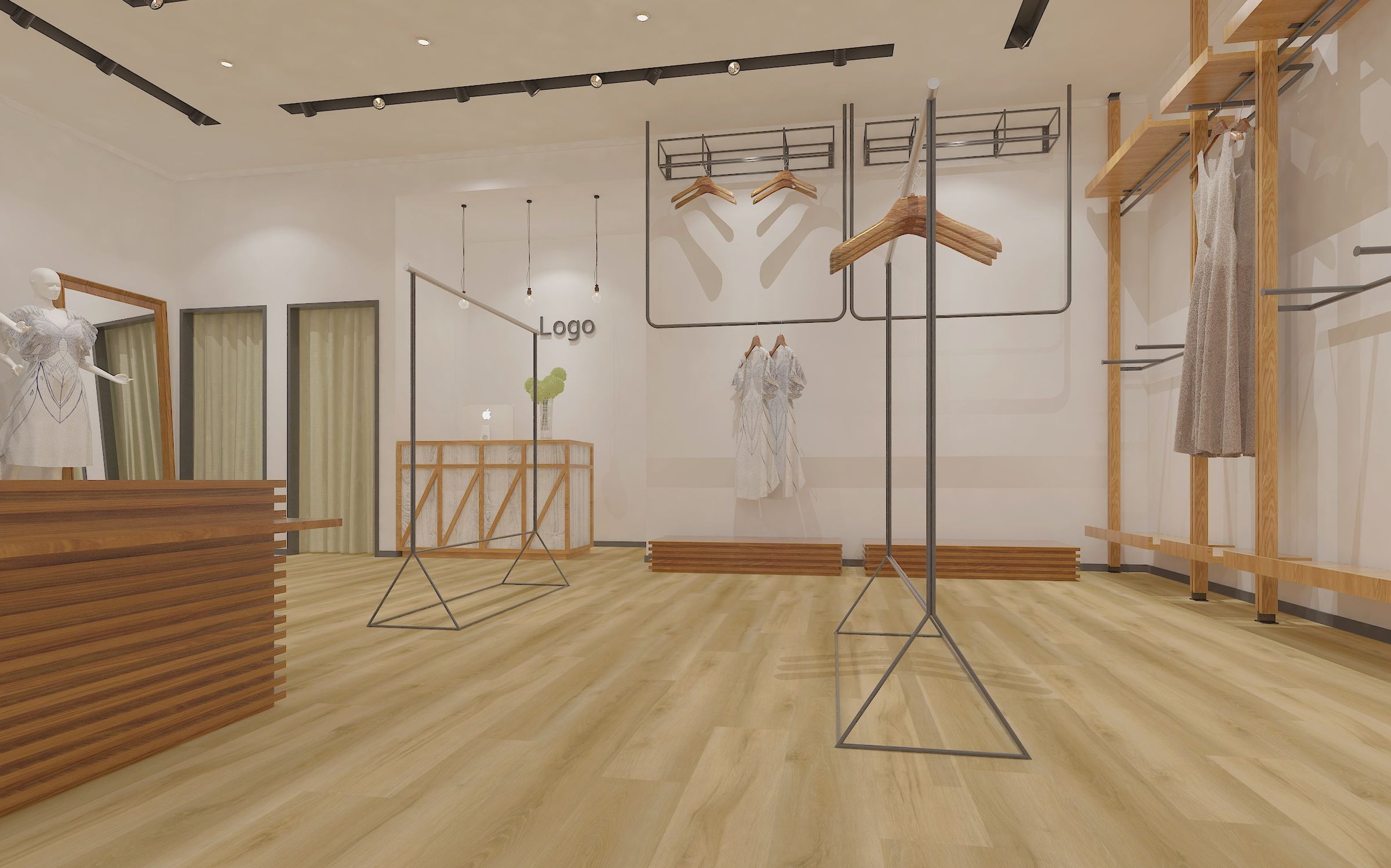 Golden- 6.5MM Waterproof SPC 20 Mil Layer IXPE Pad