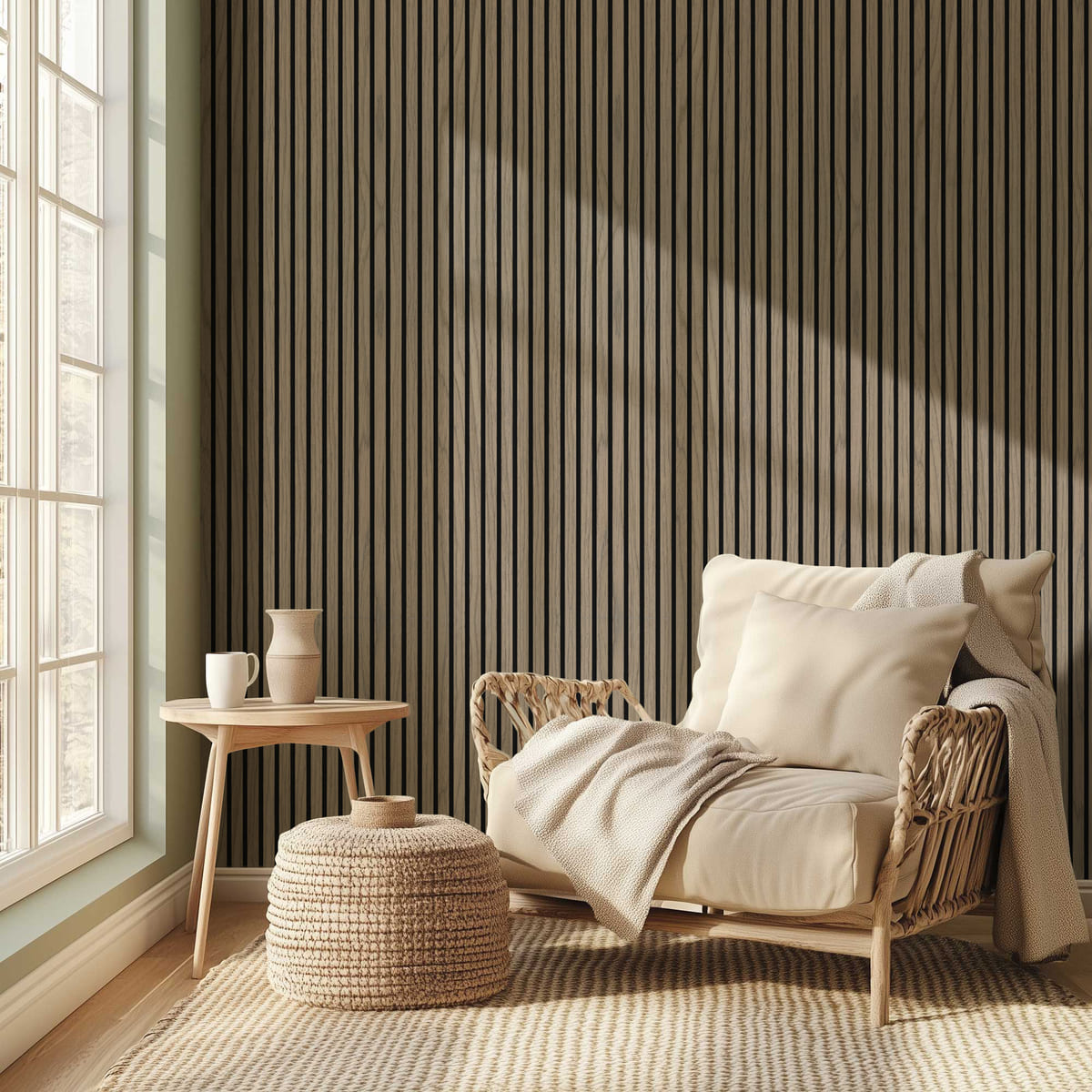 Acoustic Slat Wood Wall Panel