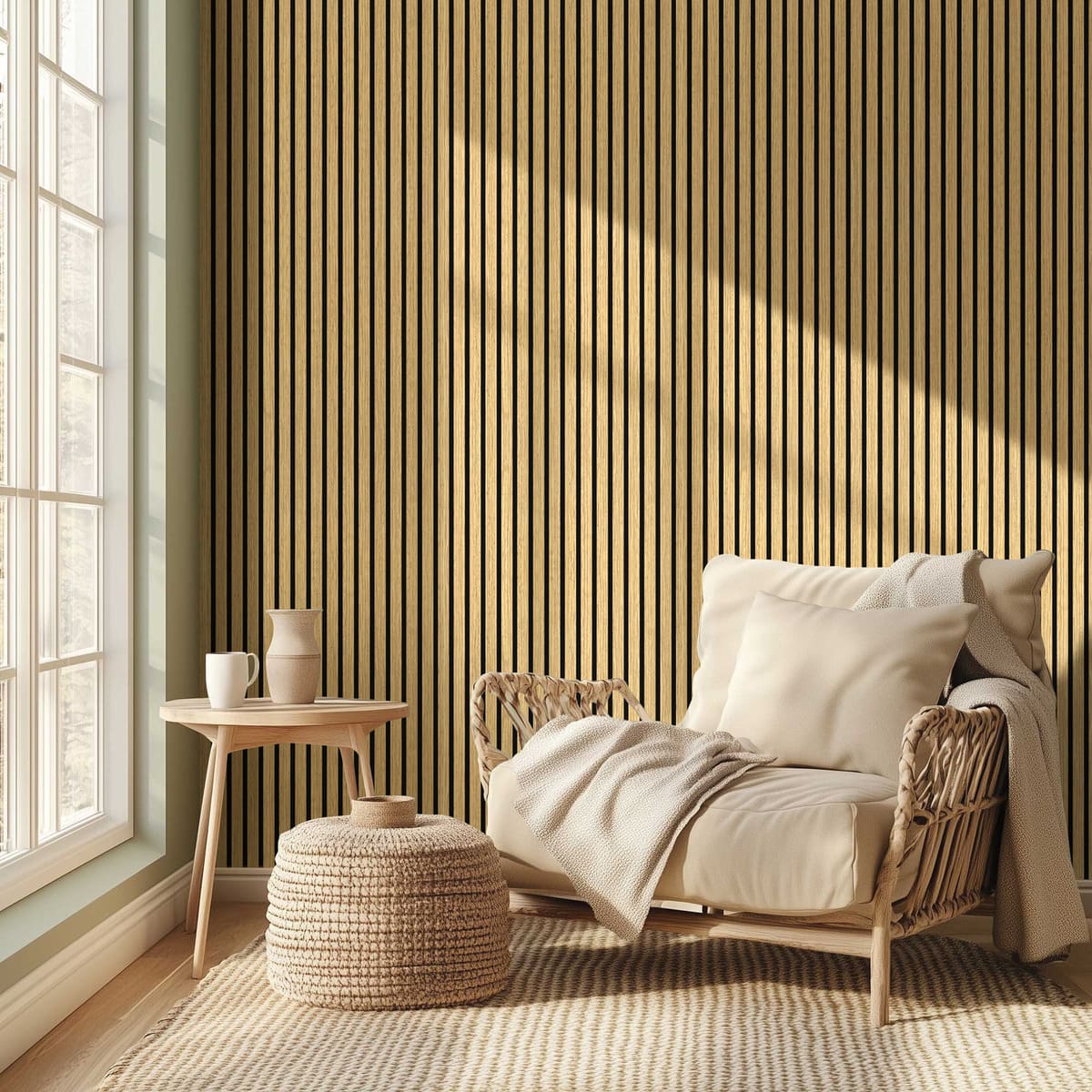 Acoustic Slat Wood Wall Panel